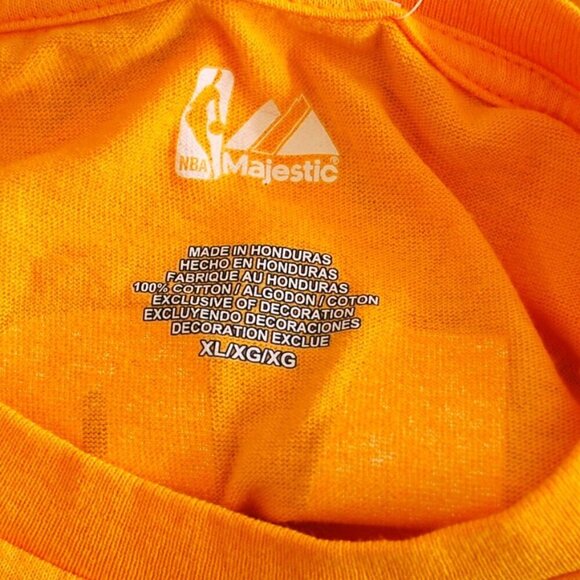 NBA Los Angeles Lakers Steve Nash 10 Yellow Tee T Shirt XL - Picture 3 of 3